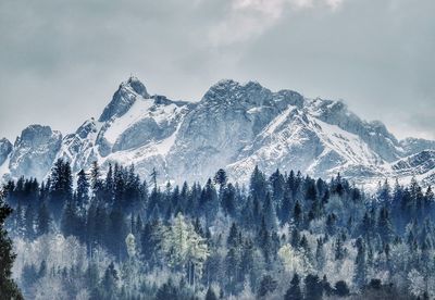 Scenic view of snowcapped mountains against sky. pilatus 