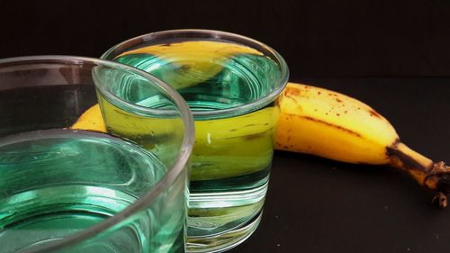 Close-up of drink on table