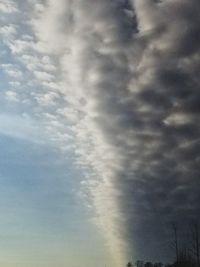 Low angle view of sky