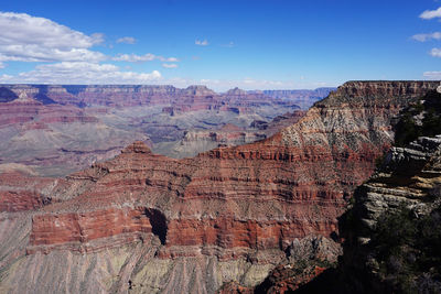 View of the grand canyon.