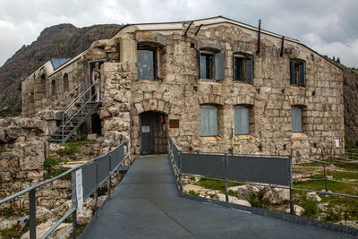 Old building against sky