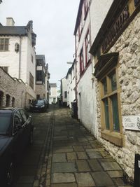 Street amidst buildings in city