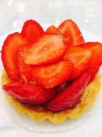 Close-up of dessert in plate