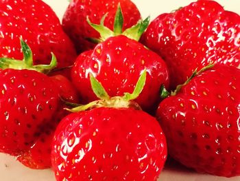 Close-up of strawberries