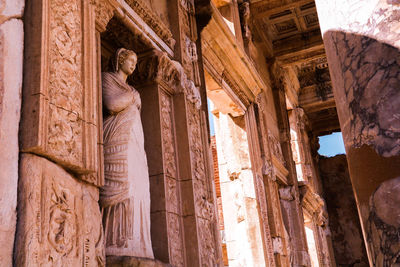 Low angle view of a temple