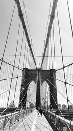 Low angle view of bridge