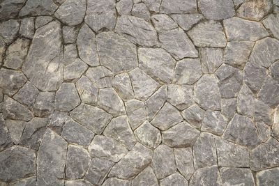 Full frame shot of stone wall