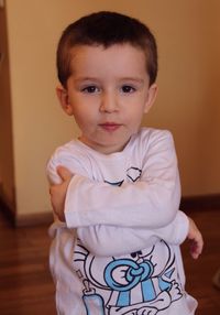 Portrait of cute boy