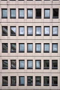 Full frame shot of glass building