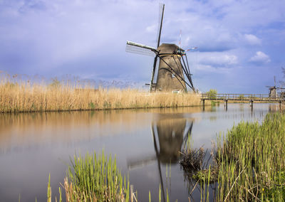 Traditional windmill netherlands