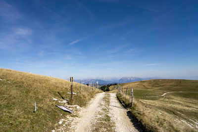Altopiano di asiago landscape of italian alps