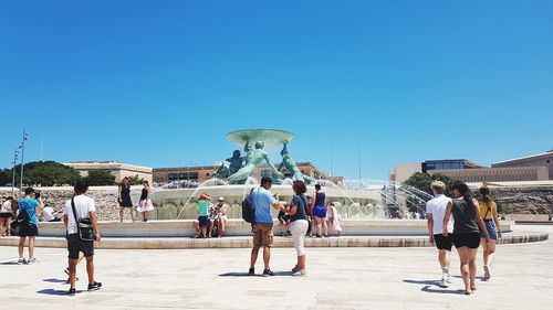 Fountain in victoria malta