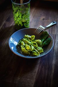 Close up of food on table