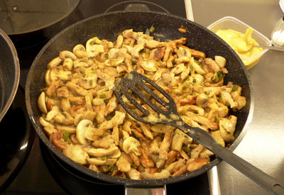 Close-up of food in bowl