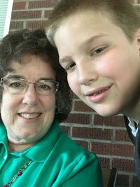 Portrait of smiling young woman