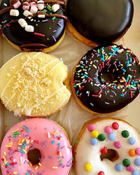 Close-up of cake on table