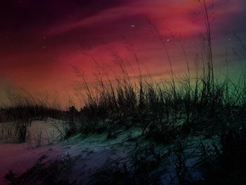 Reflection of clouds in water