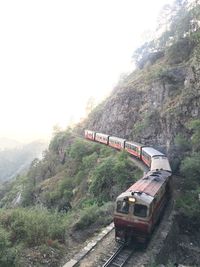 Scenic view of mountains