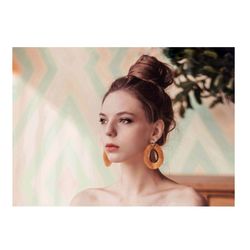 Portrait of young woman looking away