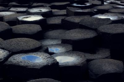 Full frame shot of stones
