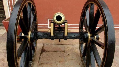 Close-up of wheel