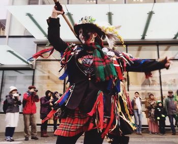 Group of people in traditional clothing