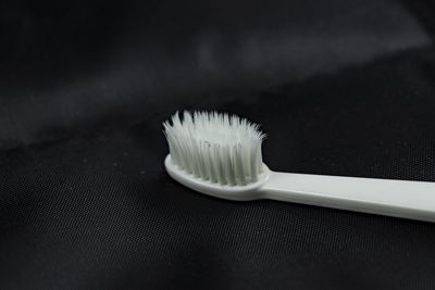 High angle view of ice cream on table