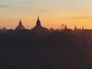 View of sky at sunset