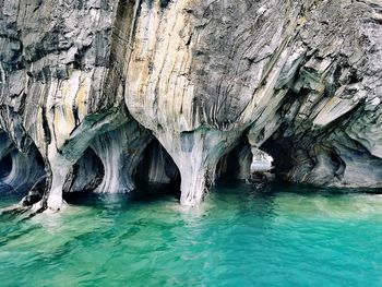 Scenic view of cave