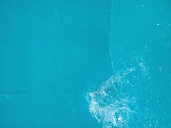 High angle view of swimming pool