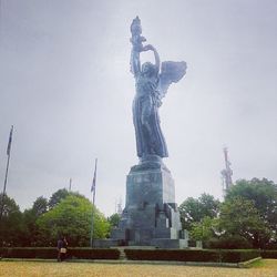 Statue of liberty against clear sky