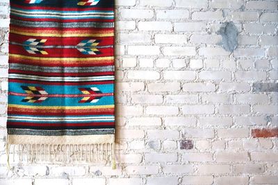 Close-up of peeled wall