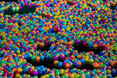 Full frame shot of multi colored candies