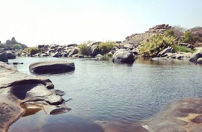 Rocks on coast