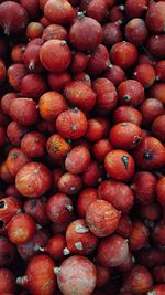 Full frame shot of strawberries