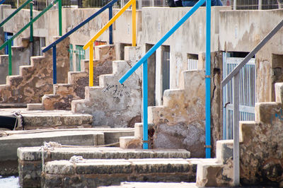 Staircase in old building