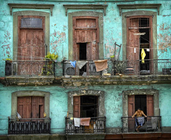 View of an abandoned building