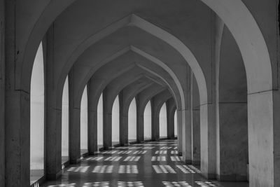 Corridor of the baitul mokarram mosque