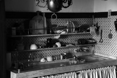 Interior of kitchen at home