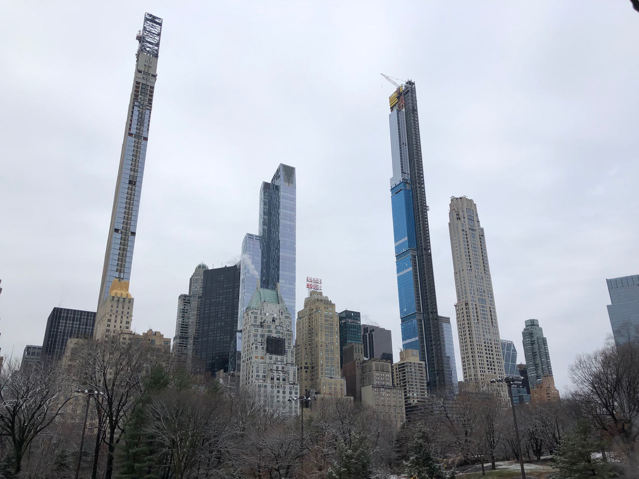 MODERN BUILDINGS AGAINST SKY