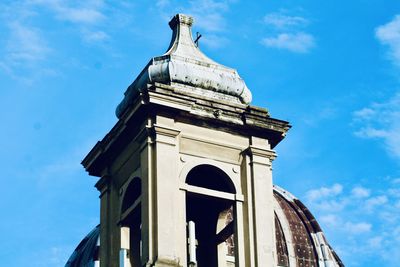 Low angle view of historical building against sky