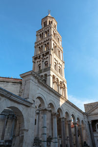 Low angle view of cathedral against sky