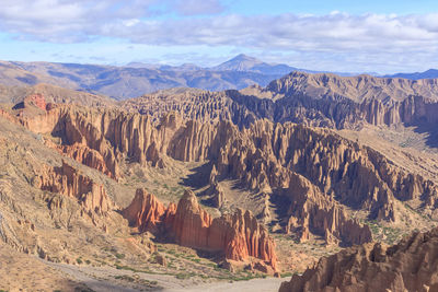 Panoramic view of landscape against sky