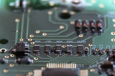 Full frame shot of circuit board