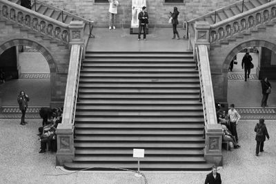 People in city