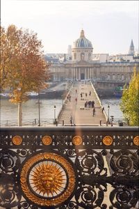 View of building in city