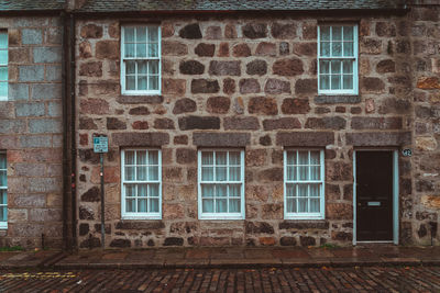 Exterior of old building