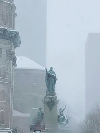 Statue of a building