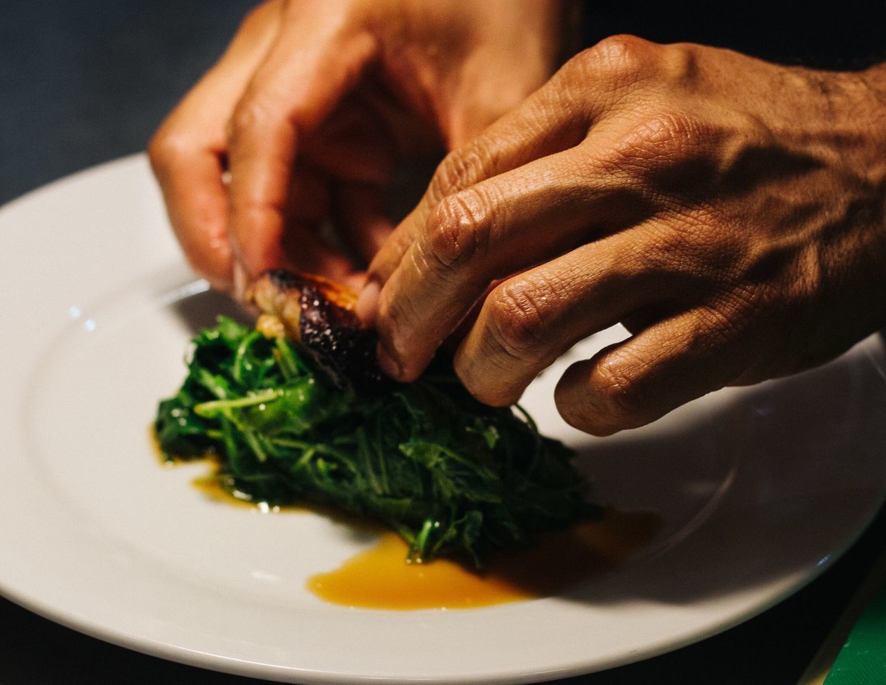 plate, food and drink, food, human hand, one person, indoors, freshness, close-up, human body part, healthy eating, real people, ready-to-eat, people