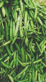 Full frame shot of fresh green vegetables